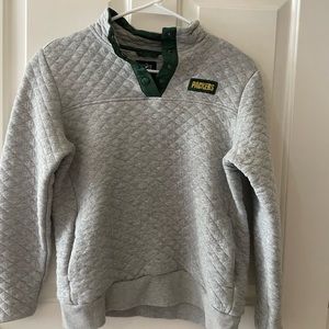 Green Bay Packers quilted sweatshirt